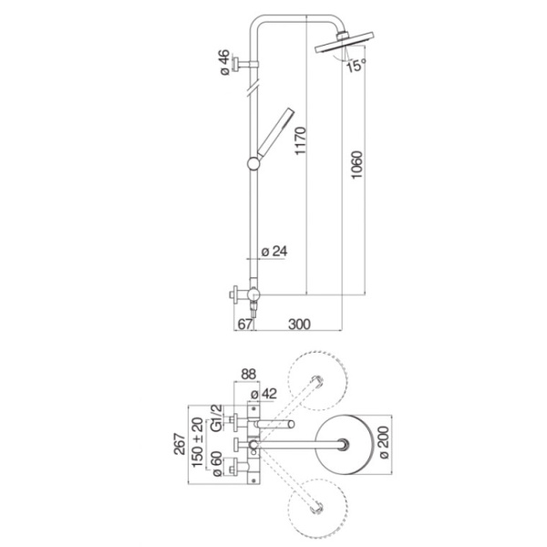 Схема (детальная фотография), современные, hi-tech
