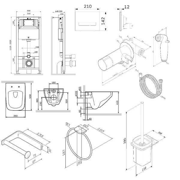 Схема (детальная фотография), с инсталляцией
