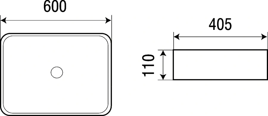 Раковина Weltwasser WW ELBACH 2174 MB 10000004508 накладная (детальная фотография), по запросу