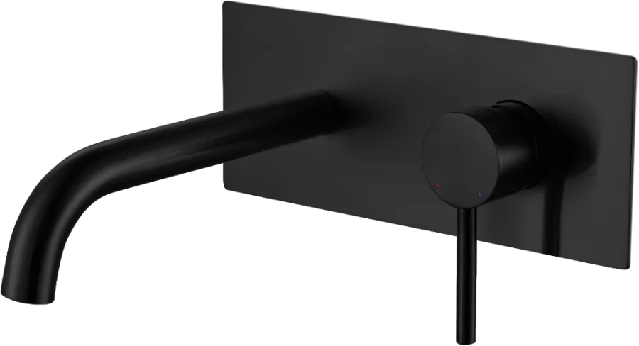 Смеситель для раковины Berges Ventas R черный матовый 076010 (детальная фотография)
