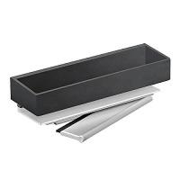 Полка для ванной Keuco Edition 11 хром черный шлифованный