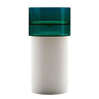 Раковина напольная Abber Kristall 45 см белая/бирюзовая