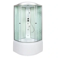 Душевая кабина Deto L 90x90 см с электрикой