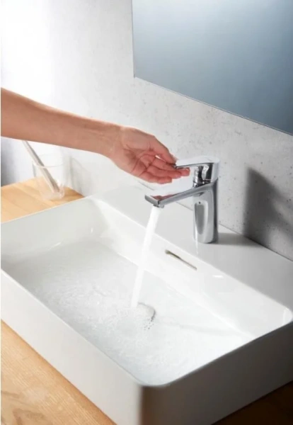 Смеситель для раковины Kludi Zenta SL однорычажный 482900565 (детальная фотография), для раковины