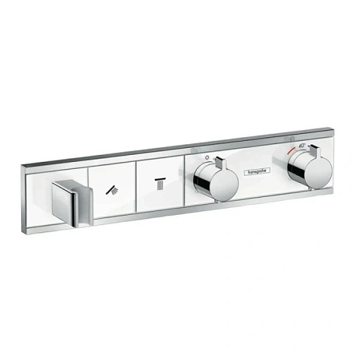 Смеситель для душа Hansgrohe RainSelect хром/белый - фото 2