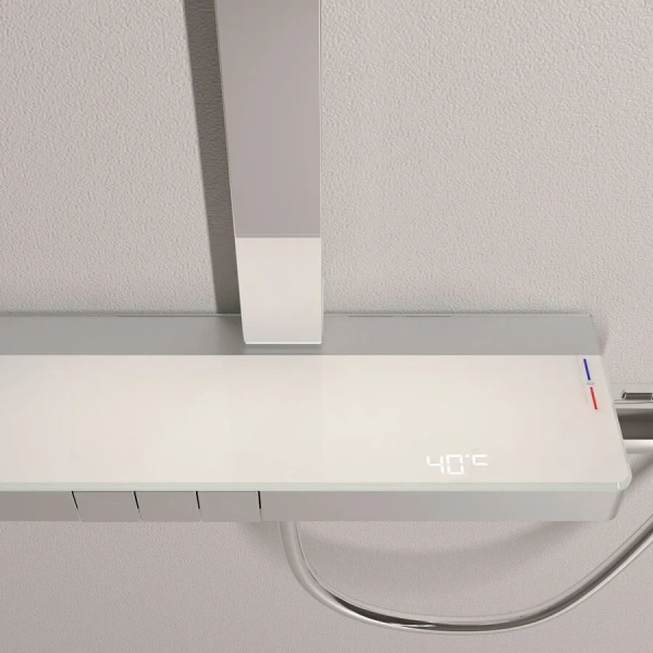 Душевая стойка Sancos Vos хром SC6100CH (детальная фотография), настенные