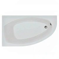 Ванна акриловая Relisan Eco Plus Нева Гл000027714/Гл000027715, 160 х 90 см, левая/правая, цвет белый