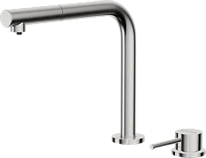 Смеситель для кухни Omoikiri Nara 2 Plus-S-BN нержавеющая сталь