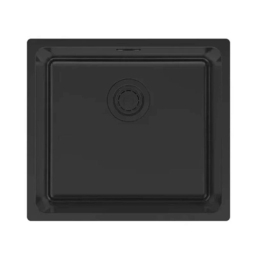 Мойка для кухни Paulmark Yuni 49 см черная матовая - фото 3