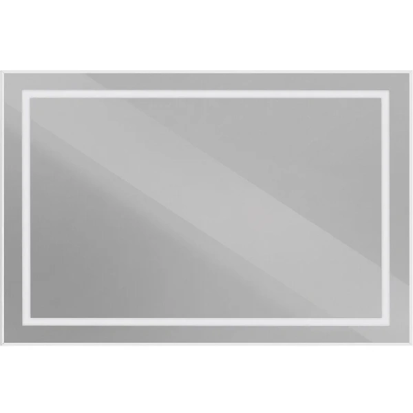 Зеркало с подсветкой BelBagno Kraft 120 см сатин SPC-KRAFT-1200-800-SENS-AL (детальная фотография)