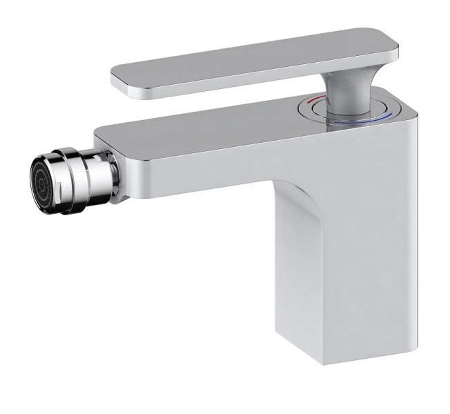 Смеситель для биде Timo Torne хром-белый 4362/00-16F (детальная фотография)