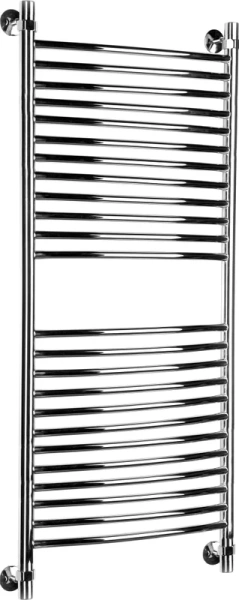 Полотенцесушитель водяной Ника Arc 120x50 см хром ЛД Г3 120/50 (детальная фотография), современные, hi-tech