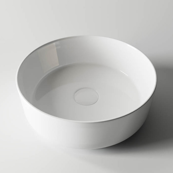 Раковина Ceramica Nova Element 36 см круглая CN5001 (детальная фотография), накладные (на столешницу)