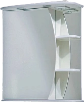 Зеркальный шкаф с подсветкой Misty Луна 60 см левый