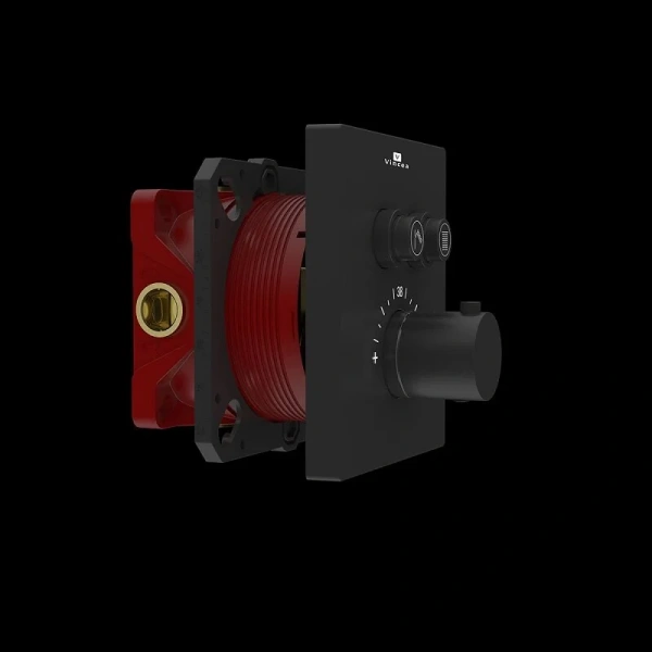 Смеситель для душа Vincea черный VSCV-321TMB (детальная фотография), черные