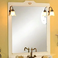 Зеркало Cezares Alicante 80 см decorato celeste crema