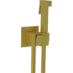 Гигиенический душ со смесителем RGW Shower Panels SP-212Gb золото
