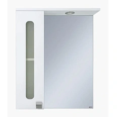 Зеркальный шкаф с подсветкой Misty Урал 60 см левый