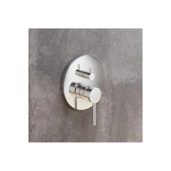 Смеситель для душа Damixa Scandinavian Pure 367100 однорычажный (детальная фотография), современные, hi-tech