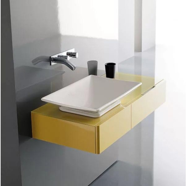 Раковина Jacob Delafon Reve 55 см накладная E4819-X5-00 (детальная фотография), белые