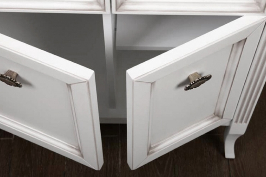 Мебель для ванной La Beaute Vivien BVI90 (детальная фотография), моноблок