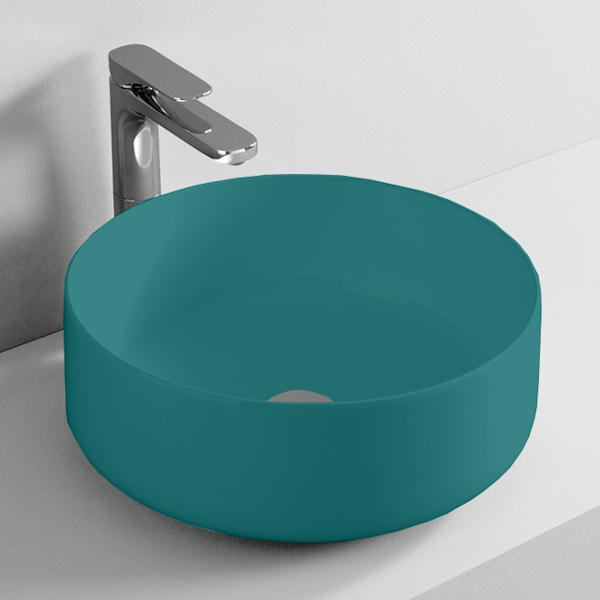 Раковина ArtCeram Cognac 42 см green foresta COL001 43 00 (детальная фотография), современные, hi-tech