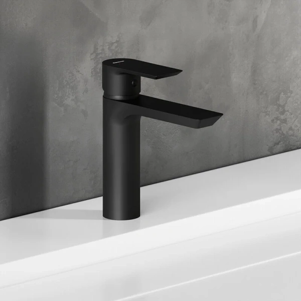 Смеситель для раковины Damixa Apollo черный 470210300 (детальная фотография), черные