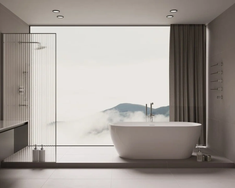 Ванна акриловая Vincea VBT-705-1800, 180 x 80 см, белая (детальная фотография), овальные