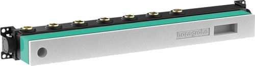 Скрытая часть термостатического смесителя для душа Hansgrohe RainSelect с 5 кнопками - фото 4