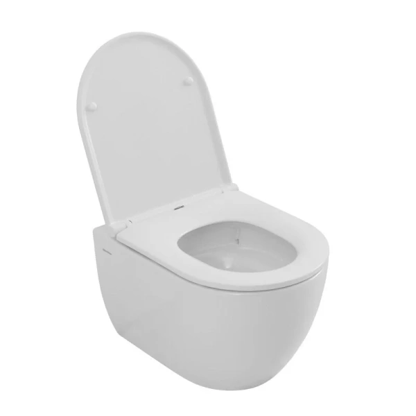 Унитаз подвесной Allen Brau Priority белый глянец 4.31009.20 (детальная фотография), современные, hi-tech, круглые