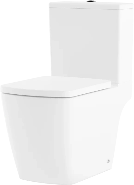 Унитаз компакт Lavinia Boho Aveo безободковый 330601CR (детальная фотография), фарфор, керамика