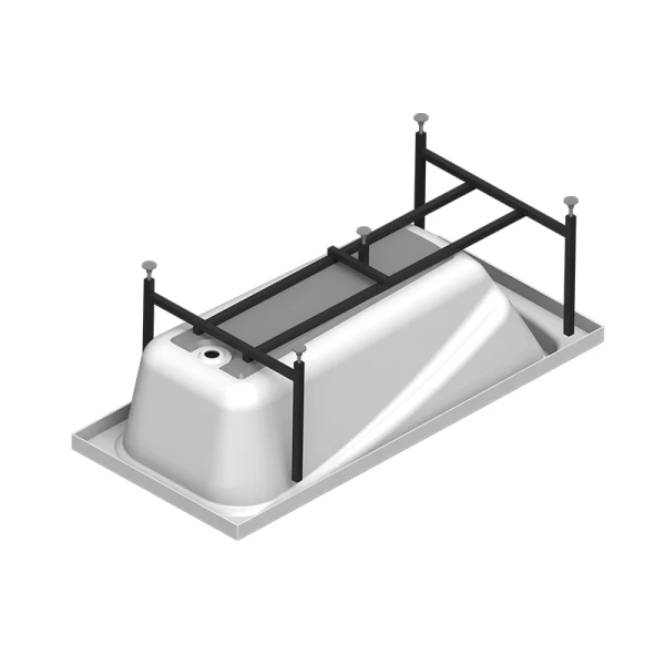 Ванна гидромассажная акриловая Vannesa Massage Роза 169 x 77 см, система актив хром 2-77-2-0-0-208 (детальная фотография), 170х80