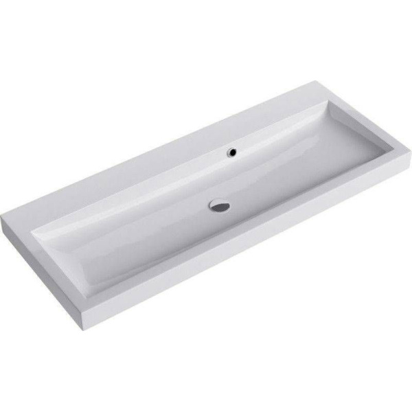 Раковина мебельная Aqwella Инфинити 100 см белая Inf.10.04.D (детальная фотография)