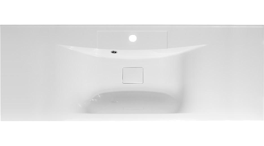 Раковина мебельная BelBagno 120 см полувстраиваемая BB1200/450-LV-MR-PR (детальная фотография)