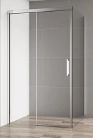Душевой уголок Cezares Duet Soft 110х80 см прозрачное стекло, профиль хром
