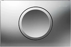 Клавиша смыва Geberit Delta 11 хром матовый