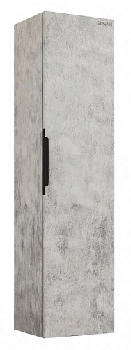 Шкаф-пенал подвесной Grossman Кросс 30 см бетон - фото 3