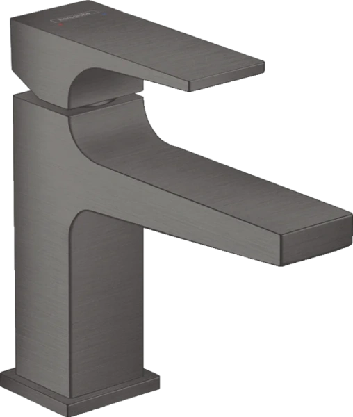 Смеситель для раковины Hansgrohe Metropol шлифованный черный хром 32500340 (детальная фотография)
