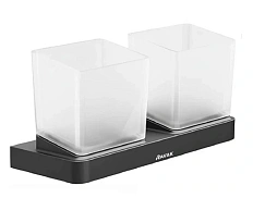 Стакан для ванной Ravak 10° черный