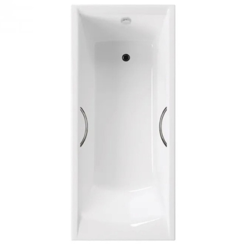 Ванна чугунная Delice Prestige 175x75 с отверстиями под ручки DLR230611R (детальная фотография)