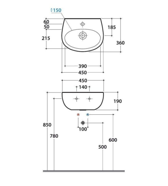 Схема (детальная фотография), белые