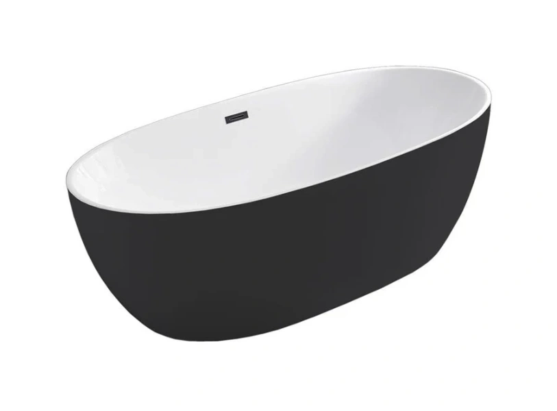 Ванна акриловая Vincea 170x80 см черная VBT-405-1700MB (детальная фотография), акриловые