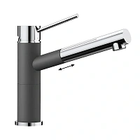 Смеситель для кухни темная скала Blanco Alta-S Compact