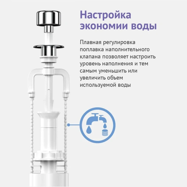 Комплект арматуры BERGES Eko пластик 030202 (детальная фотография) index_1