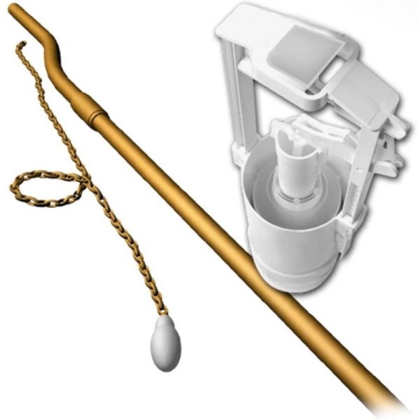 Механизм слива для высокого бачка Azzurra Jubilaeum B 1900/T (детальная фотография), по запросу