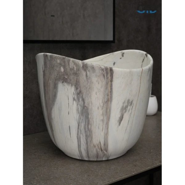 Раковина GID Creativo Mnc9303 36 см под камень матовая 54479 (детальная фотография), современные, hi-tech