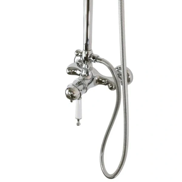 Душевая стойка Migliore Oxford хром 31862 (детальная фотография), с тропическим душем