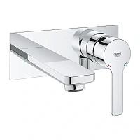 Смеситель для раковины встраиваемый хром Grohe Lineare 