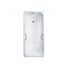 Ванна чугунная Delice Aurora DLR230606R-AS 170x75 пристенная