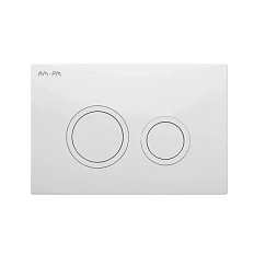 Клавиша смыва Am.Pm ErgoFit L белый глянцевый